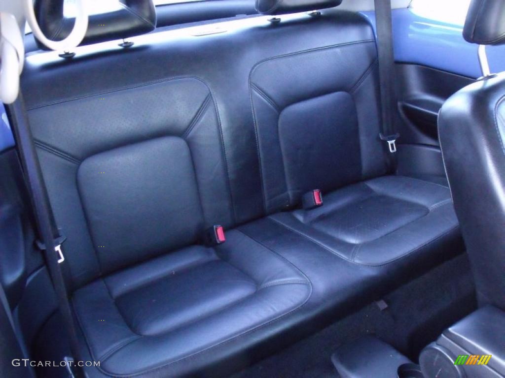 2001 New Beetle GLS 1.8T Coupe - Vortex Blue / Black photo #13