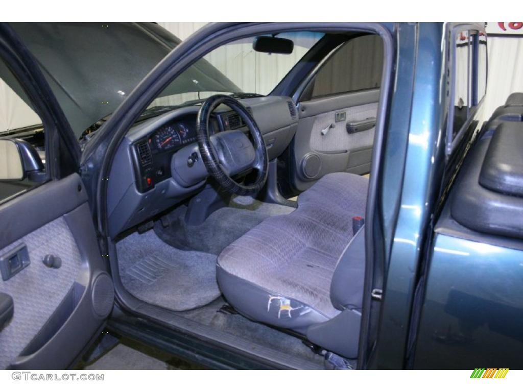 1995 Tacoma Regular Cab - Evergreen Pearl / Gray photo #14