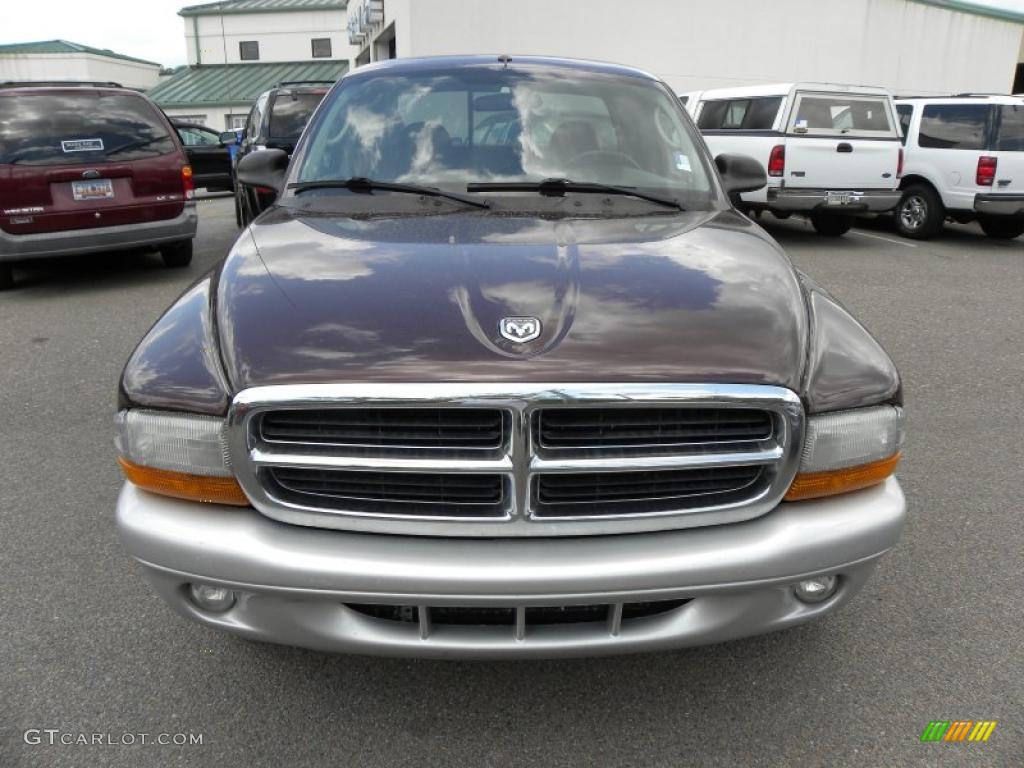 2004 Dakota SLT Club Cab - Deep Molten Red Pearl / Dark Slate Gray photo #15