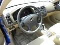 2004 Vivid Blue Pearl Honda Civic EX Coupe  photo #3