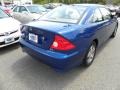 2004 Vivid Blue Pearl Honda Civic EX Coupe  photo #11