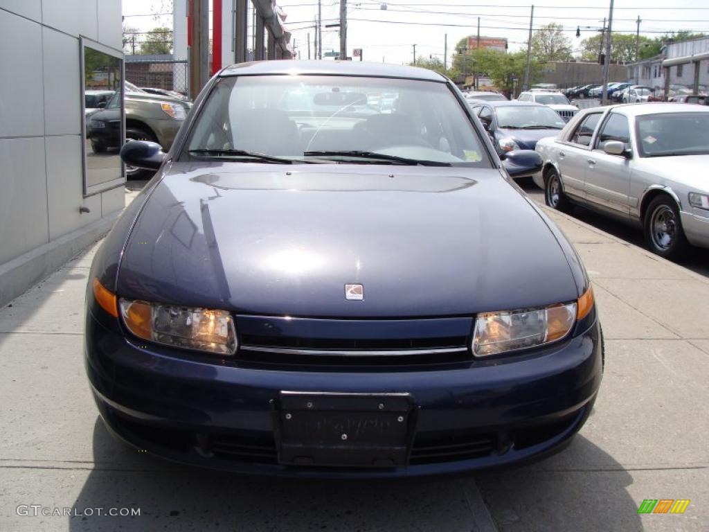 2001 L Series L200 Sedan - Dark Blue / Tan photo #2