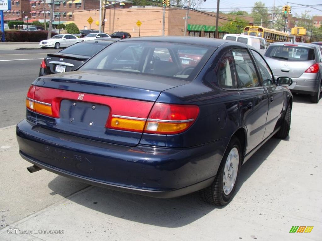 2001 L Series L200 Sedan - Dark Blue / Tan photo #4