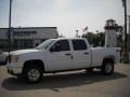 2010 Summit White GMC Sierra 2500HD SLE Crew Cab 4x4  photo #2