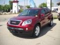 2010 Red Jewel Tintcoat GMC Acadia SLT AWD  photo #3