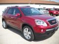 2010 Red Jewel Tintcoat GMC Acadia SLT AWD  photo #6