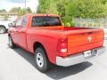 2010 Flame Red Dodge Ram 1500 ST Quad Cab  photo #2