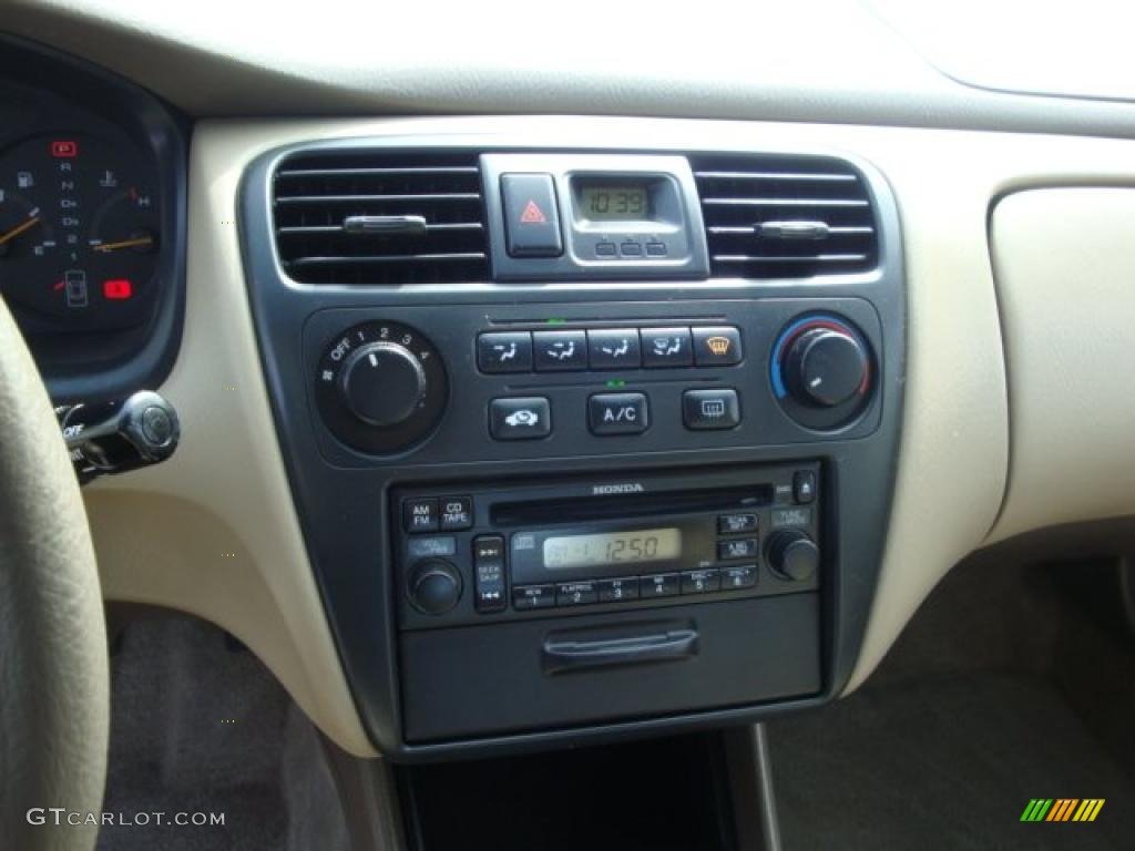 2002 Accord LX V6 Sedan - Firepepper Red Pearl / Ivory photo #13