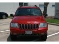 2002 Inferno Red Tinted Pearlcoat Jeep Grand Cherokee Overland 4x4  photo #10