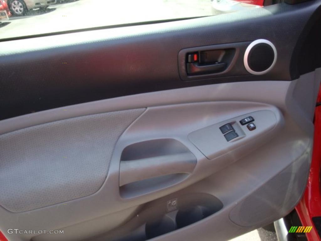 2007 Tacoma V6 TRD Sport Access Cab 4x4 - Radiant Red / Graphite Gray photo #13