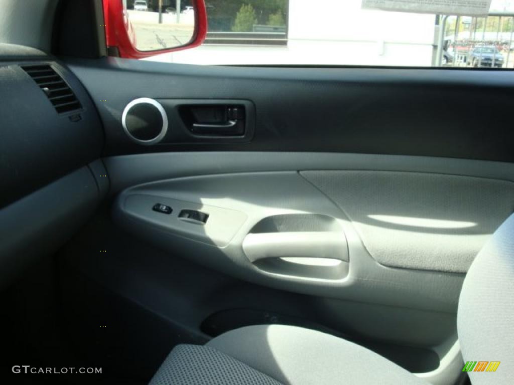 2007 Tacoma V6 TRD Sport Access Cab 4x4 - Radiant Red / Graphite Gray photo #17