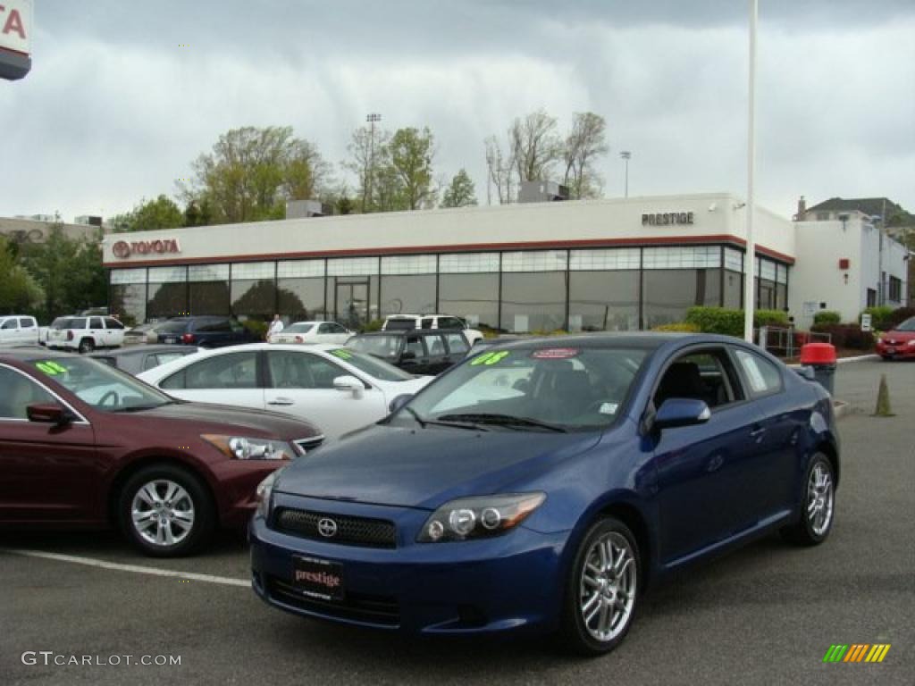 2008 tC  - Nautical Blue Metallic / Dark Charcoal Gray photo #1