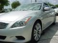 2008 Liquid Platinum Silver Infiniti G 37 S Sport Coupe  photo #12