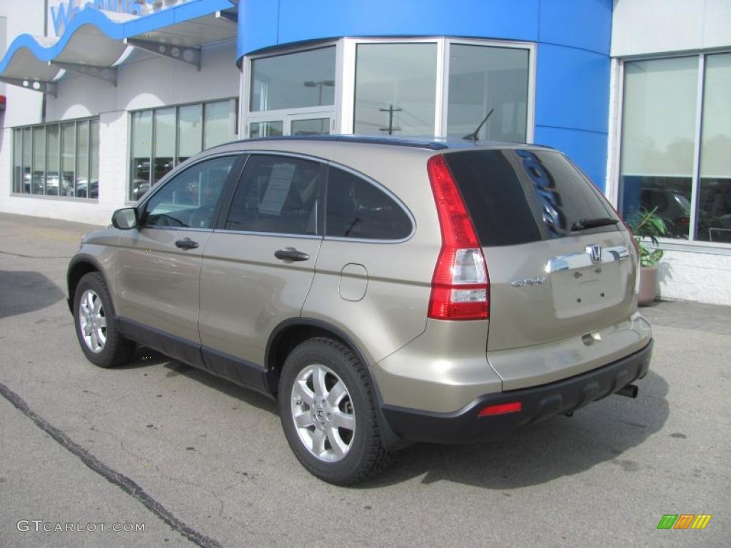 2007 CR-V EX 4WD - Borrego Beige Metallic / Ivory photo #4