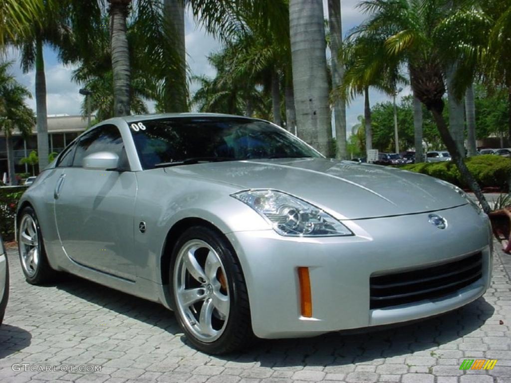 2006 350Z Grand Touring Coupe - Silver Alloy Metallic / Charcoal Leather photo #1