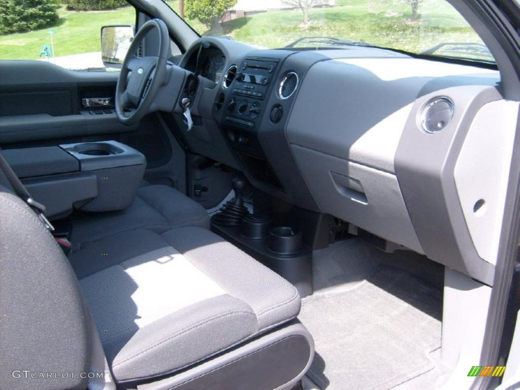 2006 F150 XLT SuperCab 4x4 - Black / Medium/Dark Flint photo #9