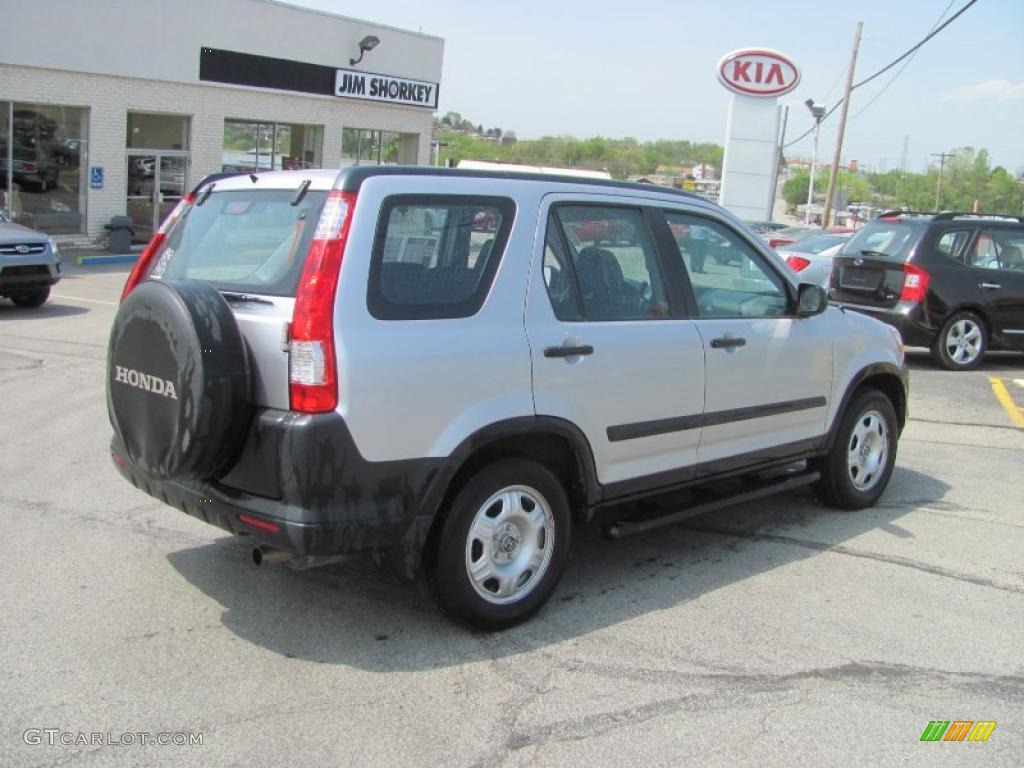 2006 CR-V LX 4WD - Alabaster Silver Metallic / Black photo #3