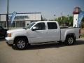 2008 Summit White GMC Sierra 1500 SLT Crew Cab 4x4  photo #2