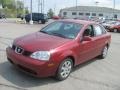 2005 Fusion Red Metallic Suzuki Forenza S Sedan  photo #6