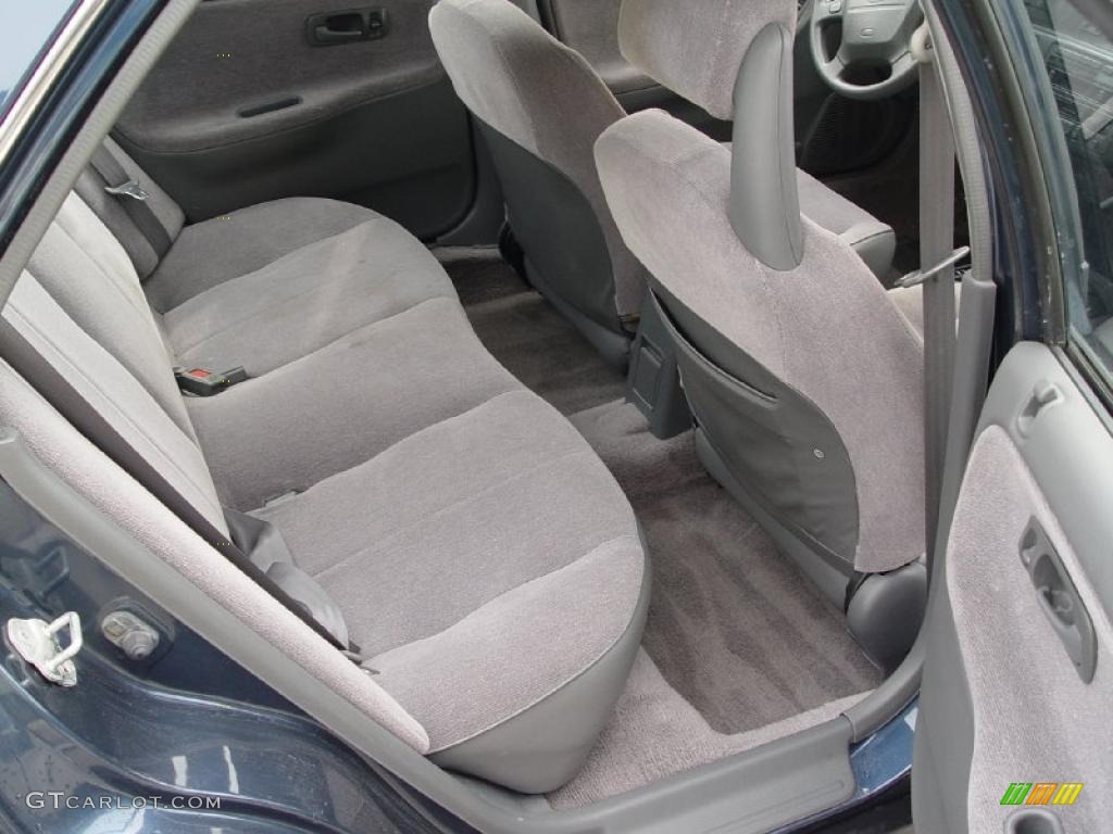 1995 Civic LX Sedan - Harvard Blue Pearl / Grey photo #15