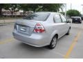 2007 Cosmic Silver Chevrolet Aveo LS Sedan  photo #3