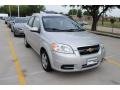 2007 Cosmic Silver Chevrolet Aveo LS Sedan  photo #4