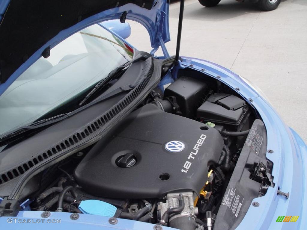 2001 New Beetle GLS 1.8T Coupe - Vortex Blue / Black photo #20