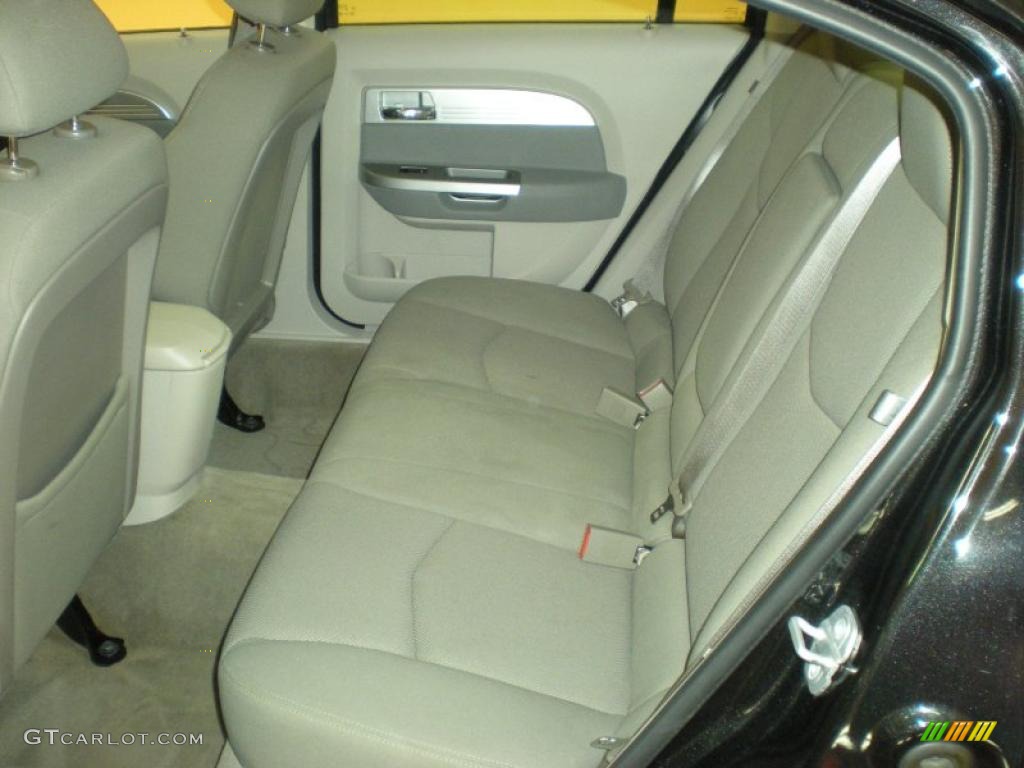 2007 Sebring Touring Sedan - Brilliant Black Crystal Pearl / Dark Slate Gray/Light Slate Gray photo #12