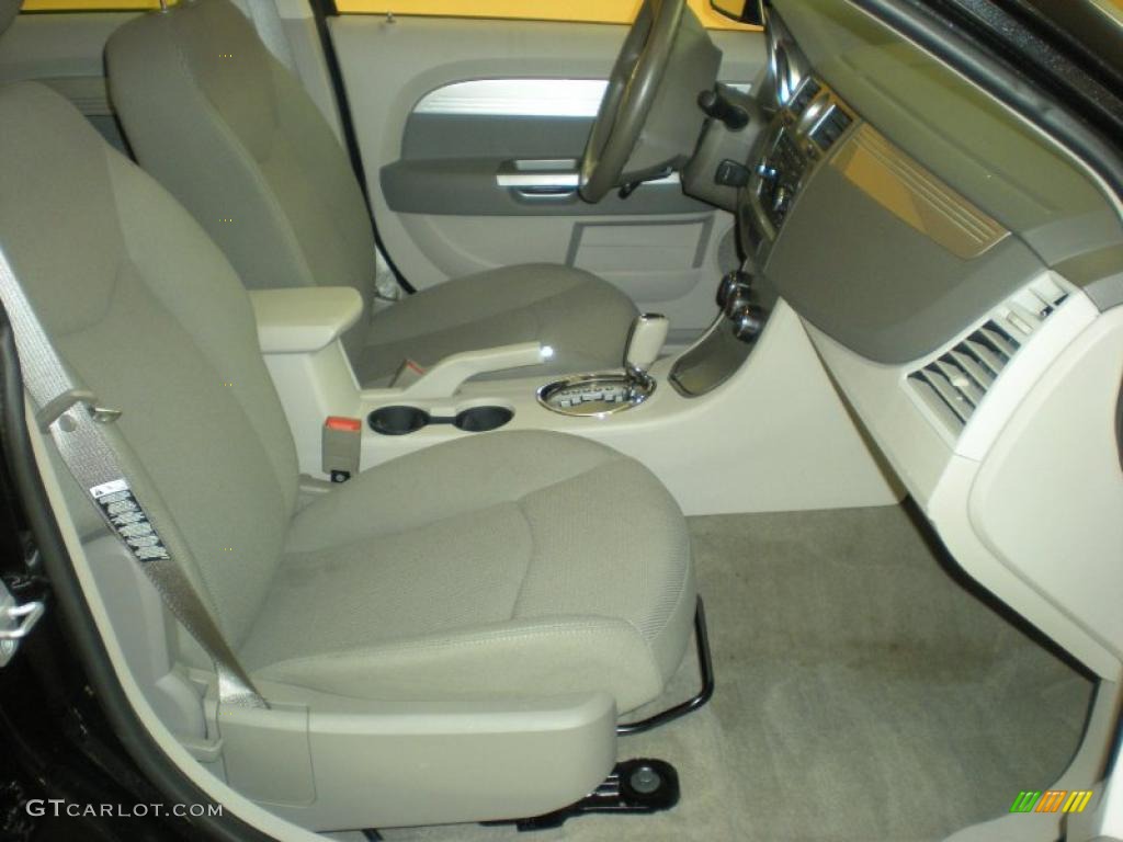 2007 Sebring Touring Sedan - Brilliant Black Crystal Pearl / Dark Slate Gray/Light Slate Gray photo #15