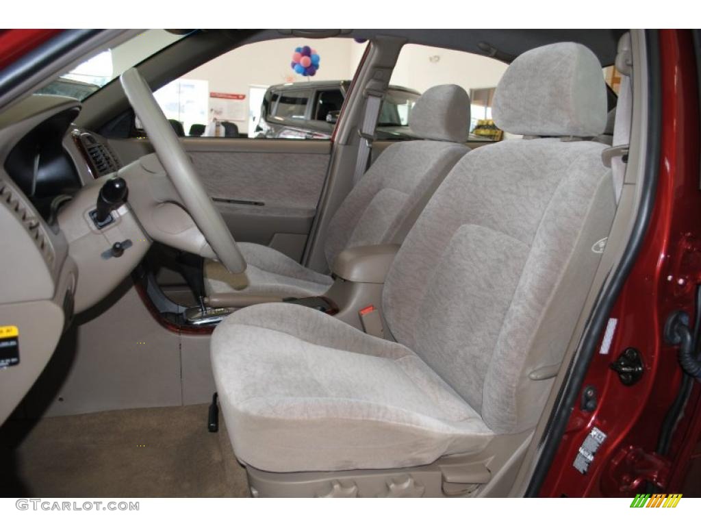 2005 Optima LX V6 - Radiant Red / Gray photo #16