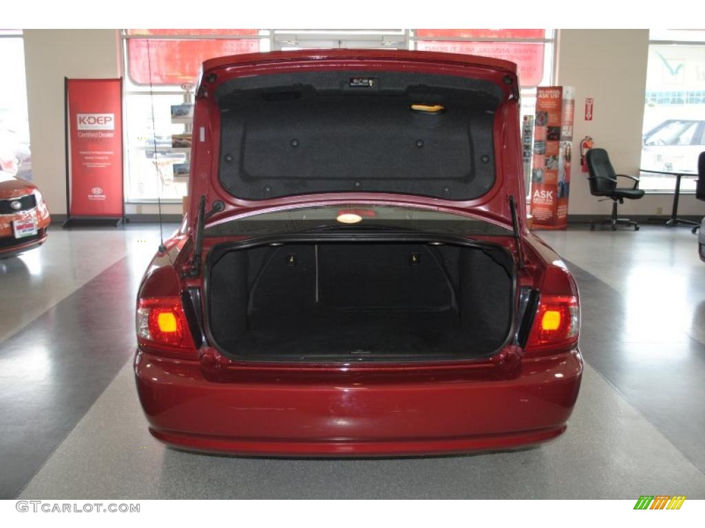 2005 Optima LX V6 - Radiant Red / Gray photo #24
