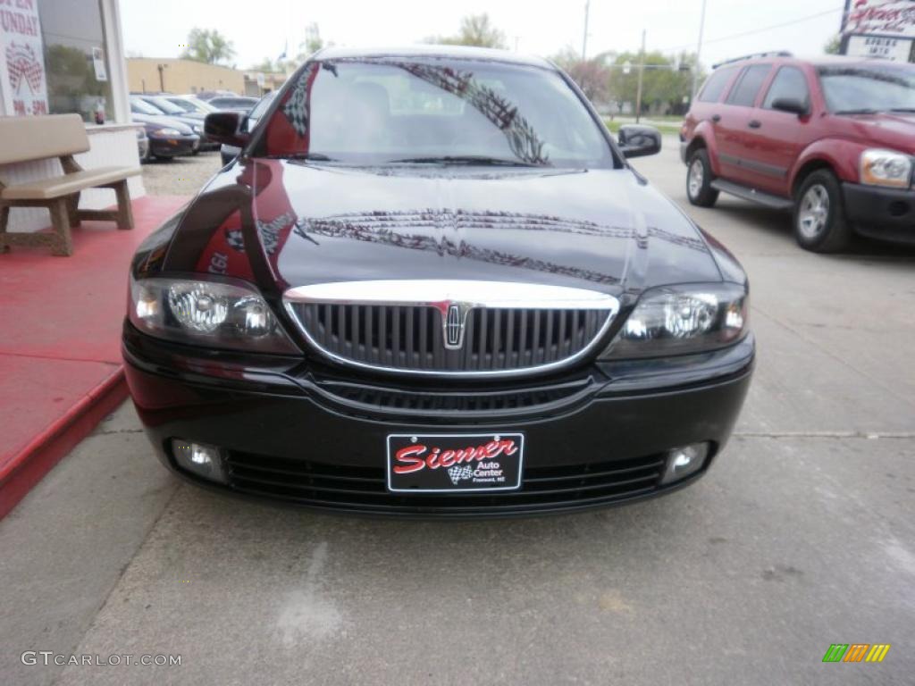 2004 LS V8 - Black Clearcoat / Black photo #1