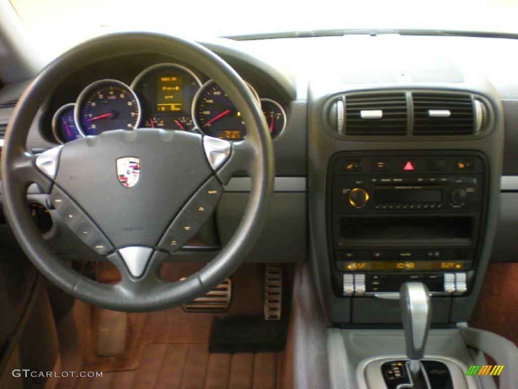 2004 Cayenne S - Black / Stone/Steel Grey photo #7