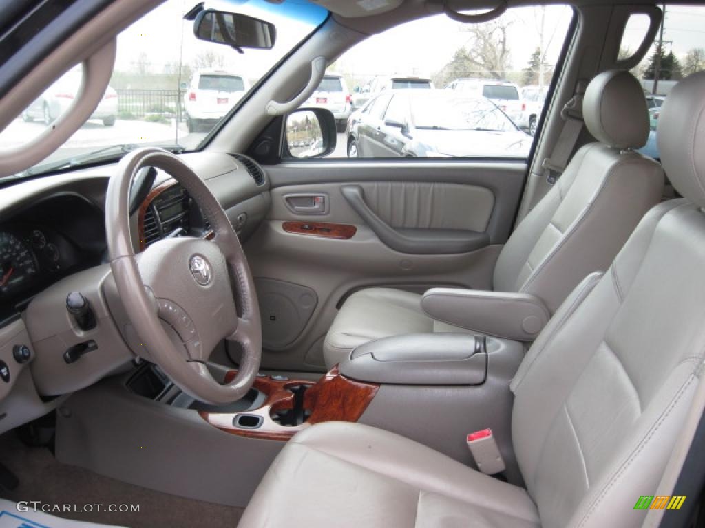 2005 Tundra Limited Double Cab 4x4 - Black / Taupe photo #10