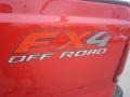 2004 Dark Toreador Red Metallic Ford F250 Super Duty Lariat Crew Cab 4x4  photo #3
