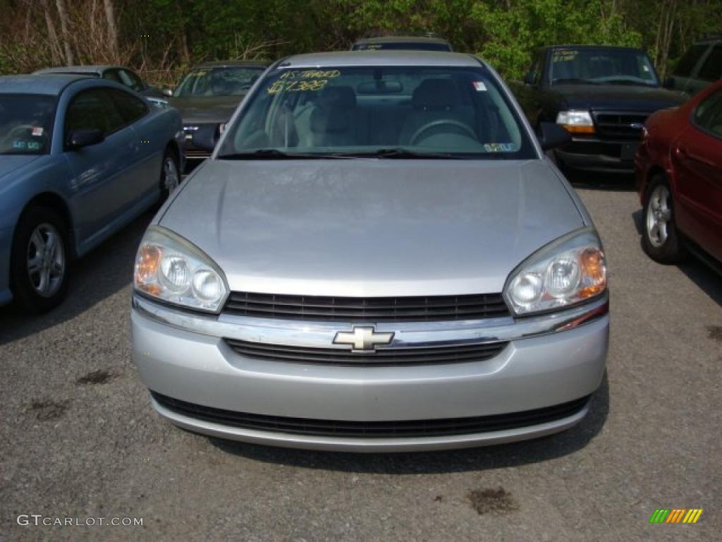 2005 Malibu Sedan - Galaxy Silver Metallic / Gray photo #6