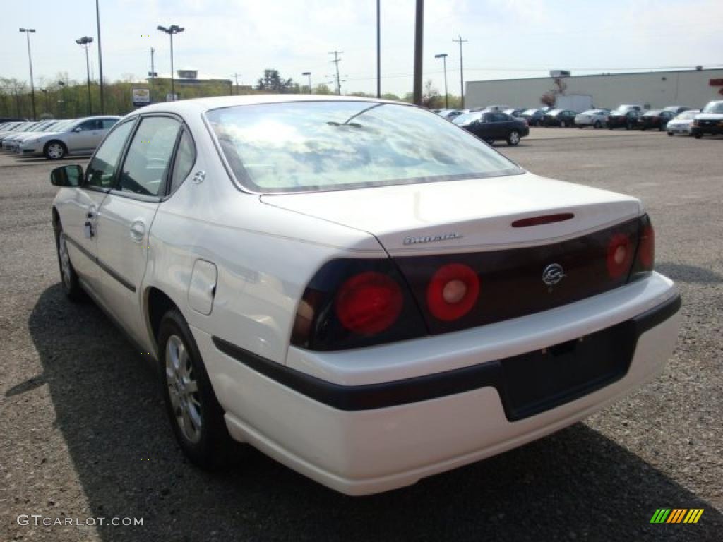 2004 Impala  - White / Neutral Beige photo #4
