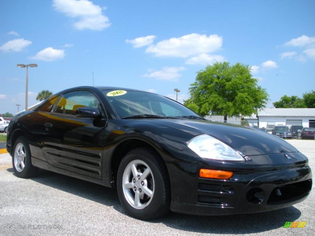 2003 Eclipse RS Coupe - Kalapana Black / Midnight photo #3