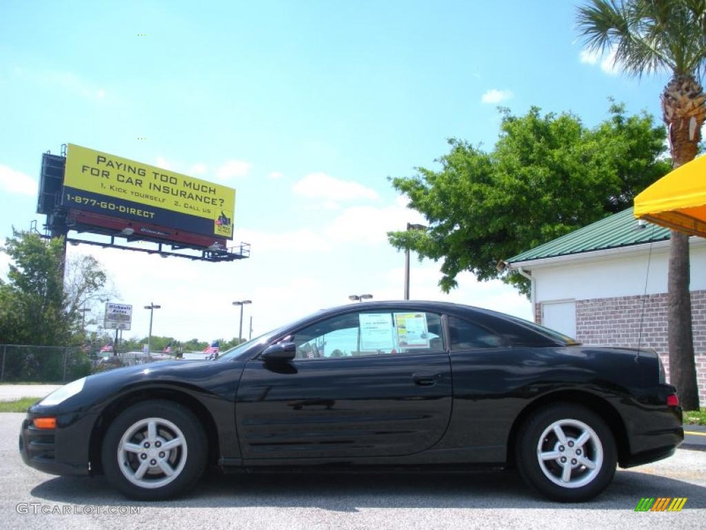 2003 Eclipse RS Coupe - Kalapana Black / Midnight photo #8