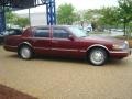 1997 Toreador Red Metallic Lincoln Town Car Cartier  photo #7