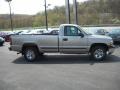 2000 Light Pewter Metallic Chevrolet Silverado 1500 Regular Cab 4x4  photo #4