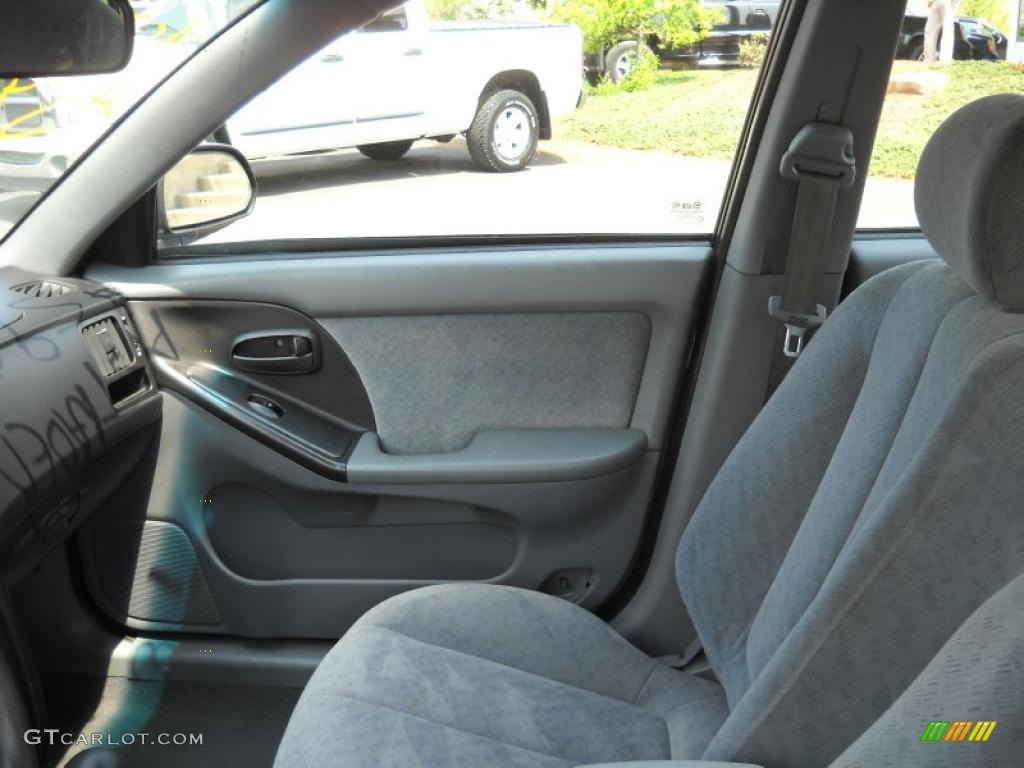 2004 Elantra GLS Sedan - Black Obsidian / Gray photo #11