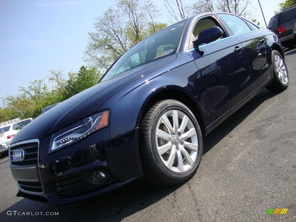 Deep Sea Blue Pearl Effect Audi A4