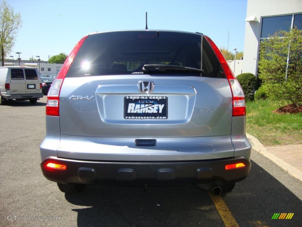 2007 CR-V EX 4WD - Glacier Blue Metallic / Gray photo #9