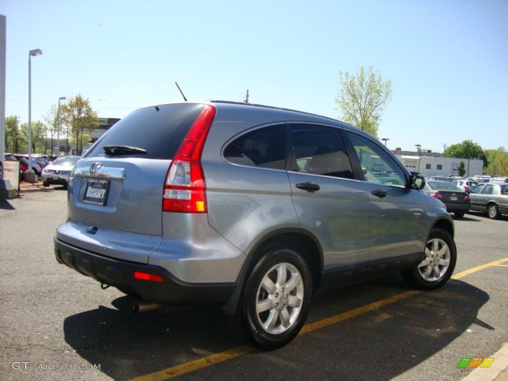 2007 CR-V EX 4WD - Glacier Blue Metallic / Gray photo #11