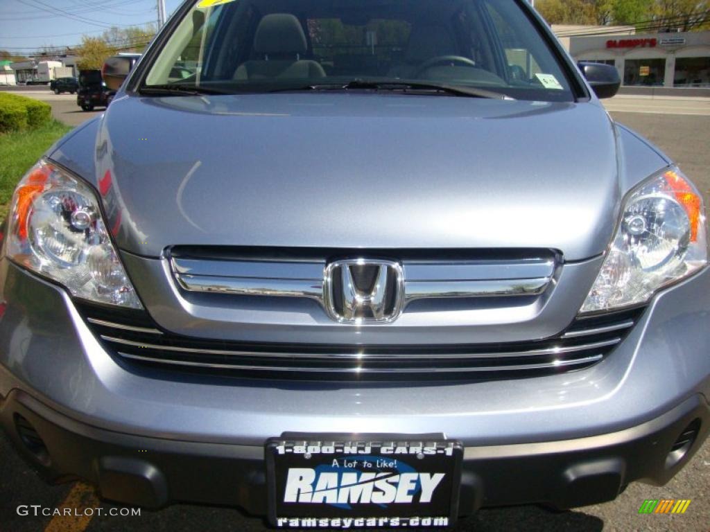 2007 CR-V EX 4WD - Glacier Blue Metallic / Gray photo #16