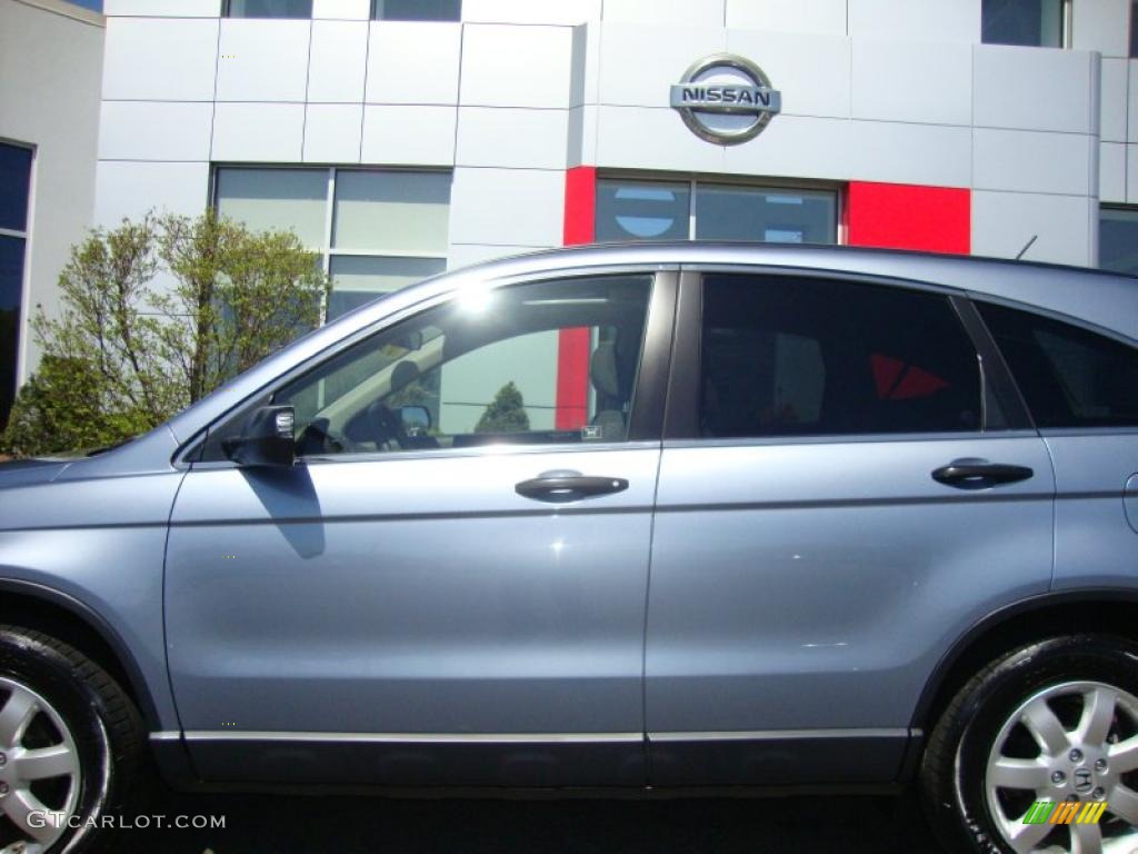 2007 CR-V EX 4WD - Glacier Blue Metallic / Gray photo #18