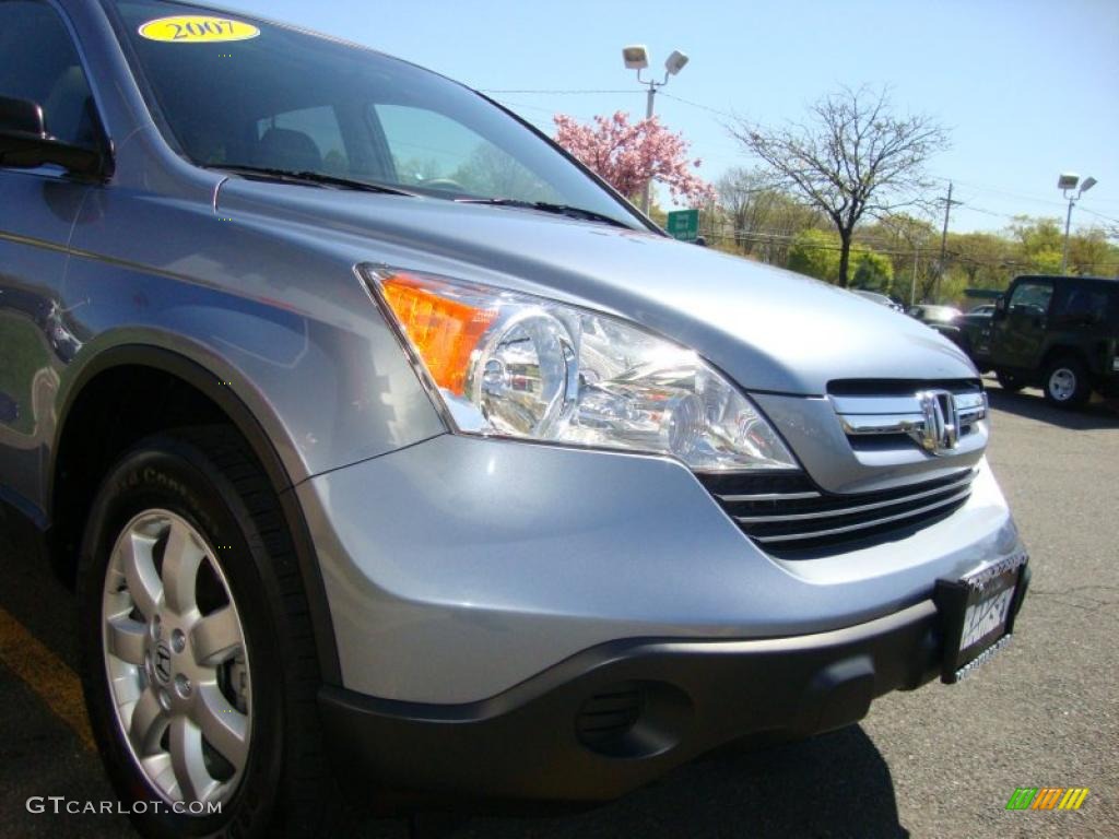 2007 CR-V EX 4WD - Glacier Blue Metallic / Gray photo #23