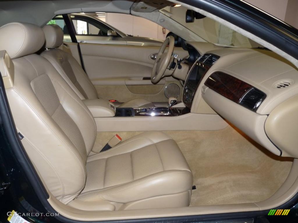 2008 XK XKR Convertible - Botanical Green / Caramel photo #27