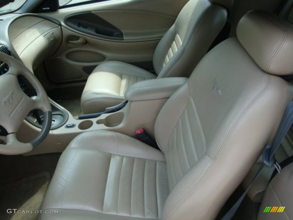 2002 Mustang GT Convertible - True Blue Metallic / Medium Parchment photo #8
